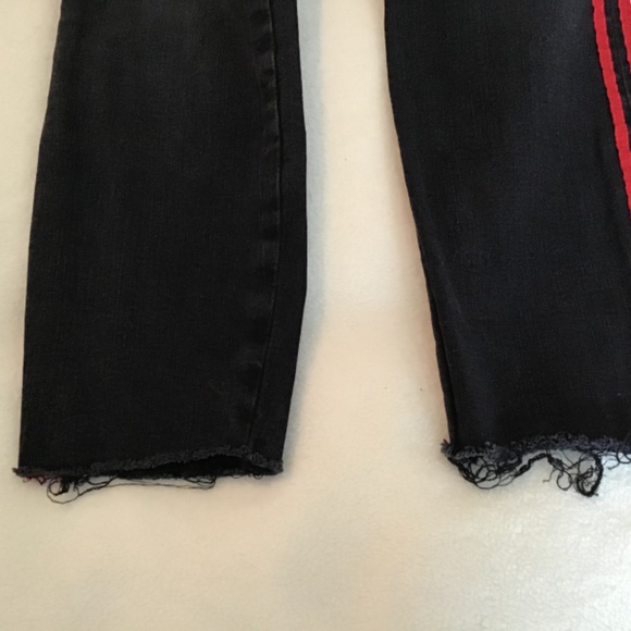 Stella BLUE high rise crop tux size STS BLue 28 - Picture 3 of 8